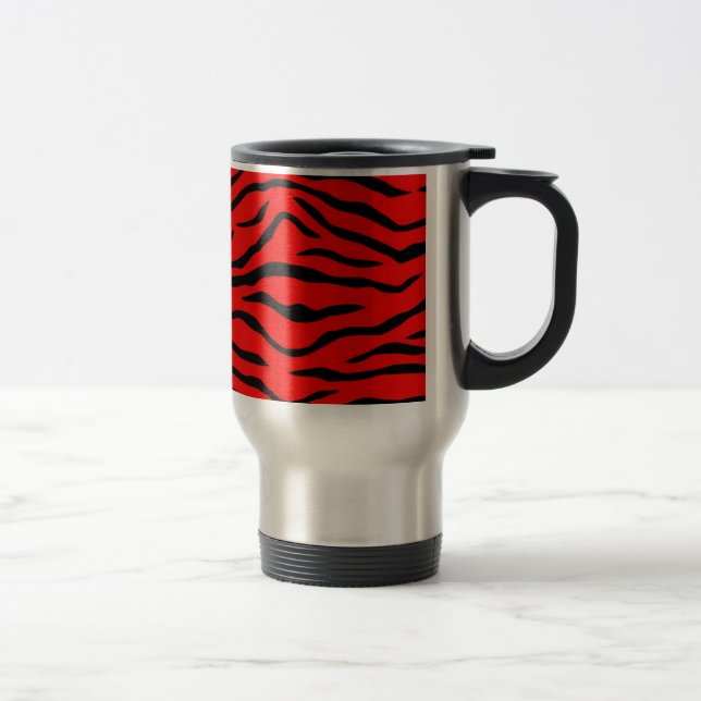 Red Tiger Mönster Resemugg (Höger)