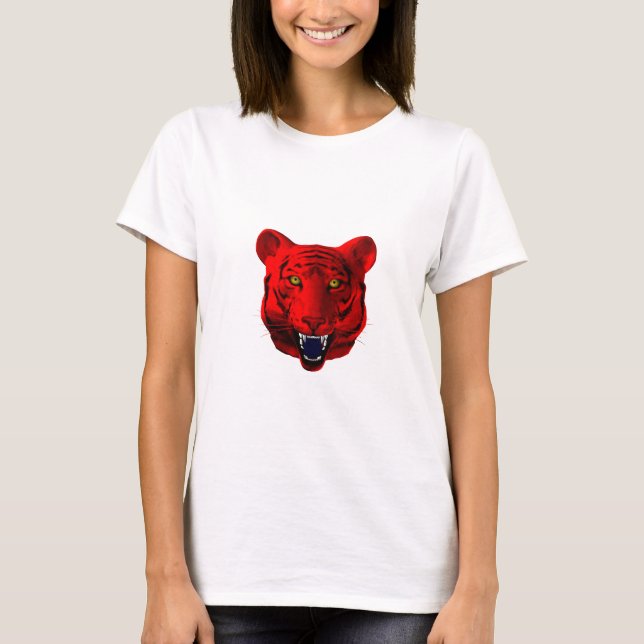 Red Tiger T Shirt (Framsida)