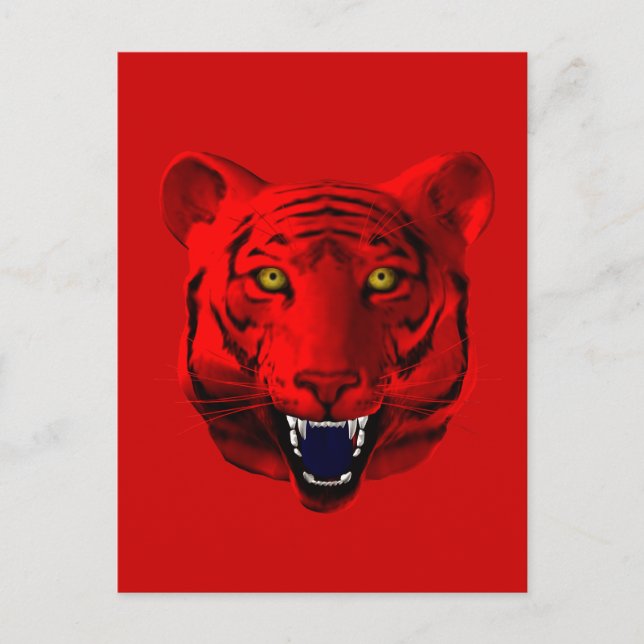 Red Tiger Vykort (Framsida)