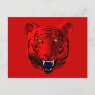 Red Tiger Vykort