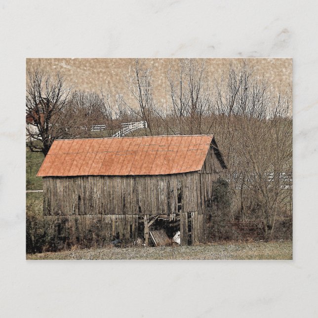 Red Tin Tak Vykort (Framsida)