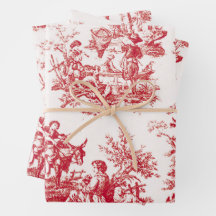 Red Toile Helgdag