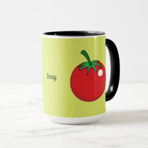 Red Tomato Lägg till namn eller text Mugg