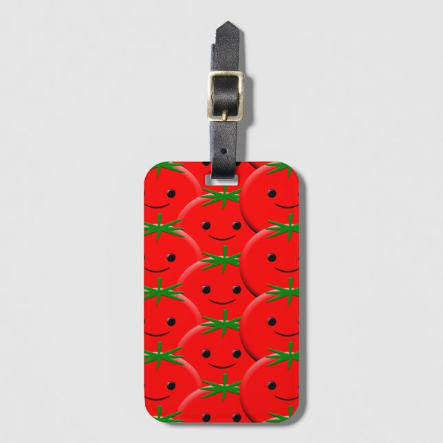 Red Tomato Mönster Bagagebricka (Framsida vertikal)