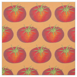 Red Tomato Tomates Italiana Food Cooking Fabric Tyg