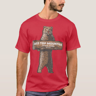 Red Top Mountain State Park Georgia Bear Vacation  T Shirt