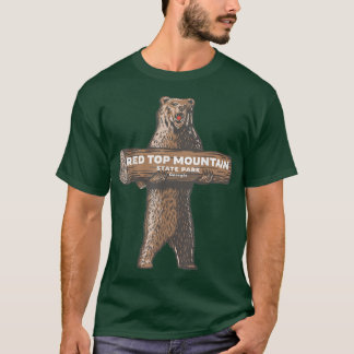 Red Top Mountain State Park Georgia Bear Vacation T Shirt