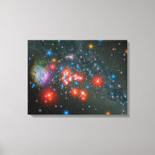 Red Toppen Giant Cluster Canvastryck
