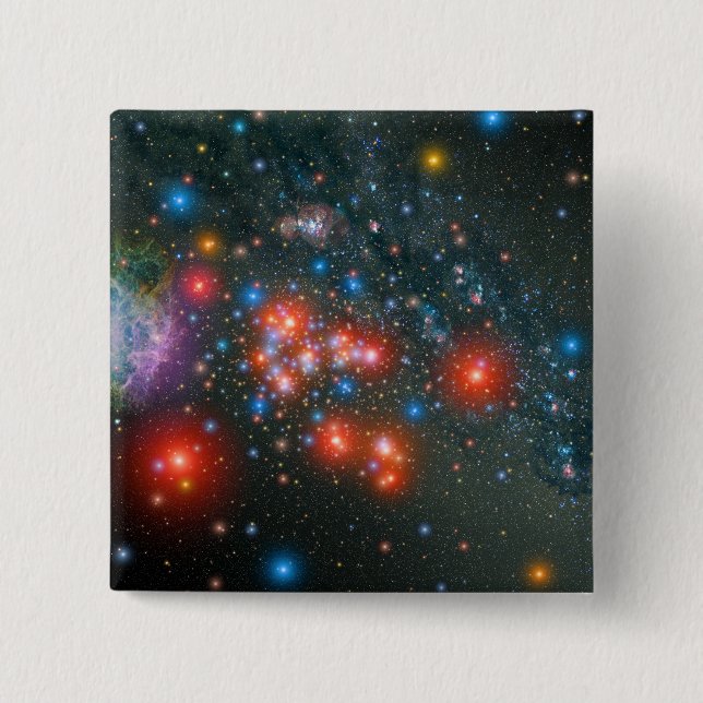 Red Toppen Giant Cluster Knapp (Framsida)