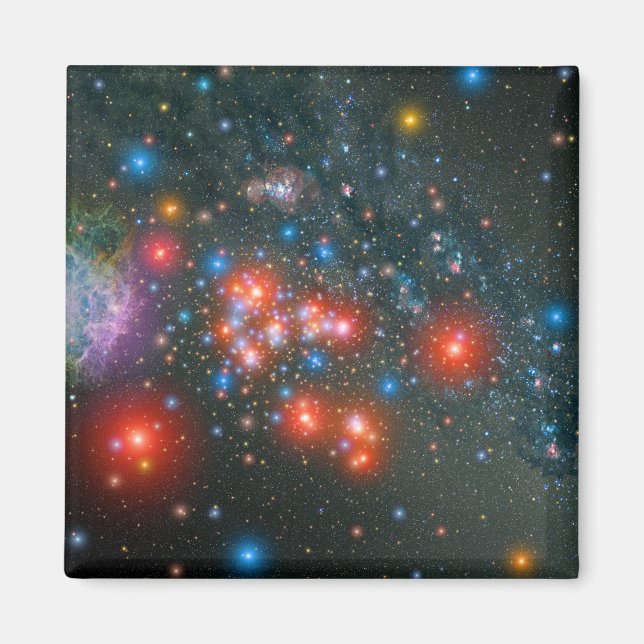 Red Toppen Giant Cluster Magnet (Framsidan)