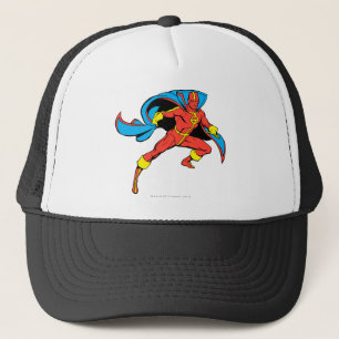 Red Tornado Cape Pose Keps