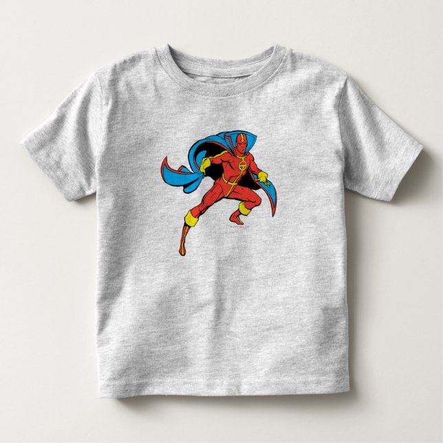 Red Tornado Cape Pose Tee (Framsida)