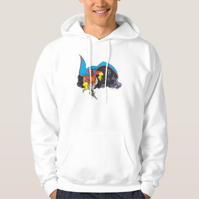 Red Tornado Emerges Sweatshirt (Framsida)