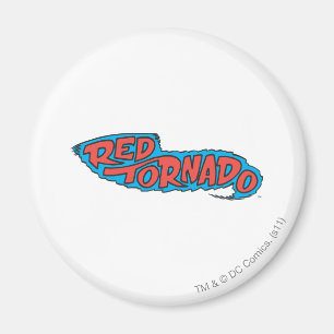 Red Tornado Logotyp Magnet