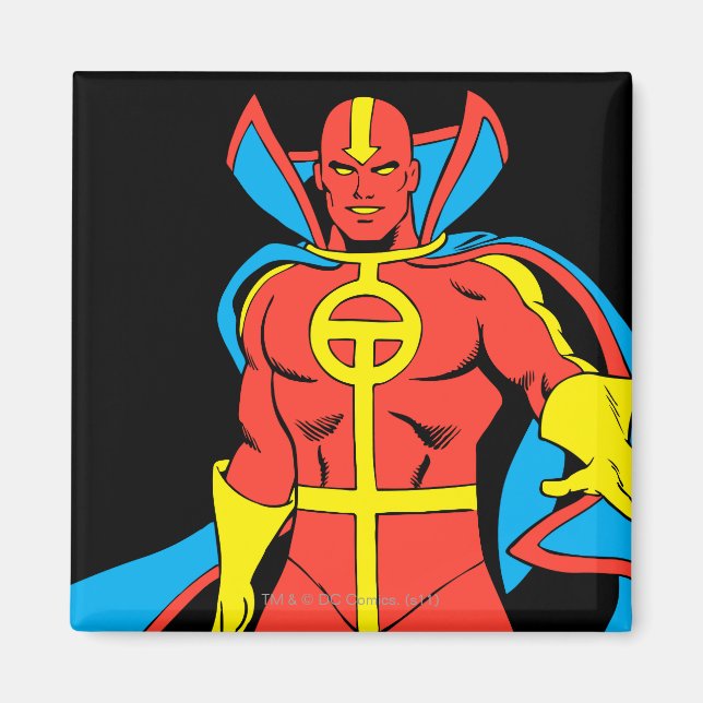 Red Tornado Pose Magnet (Framsidan)
