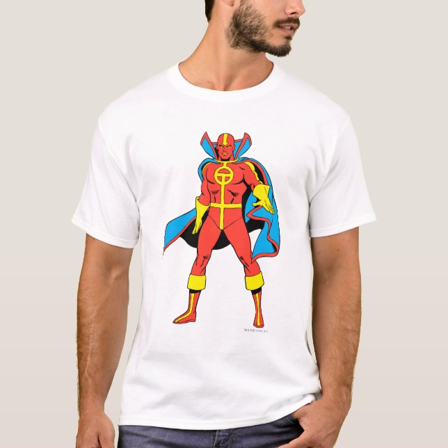 Red Tornado Pose Tee Shirt (Framsida)