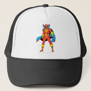 Red Tornado Pose Truckerkeps