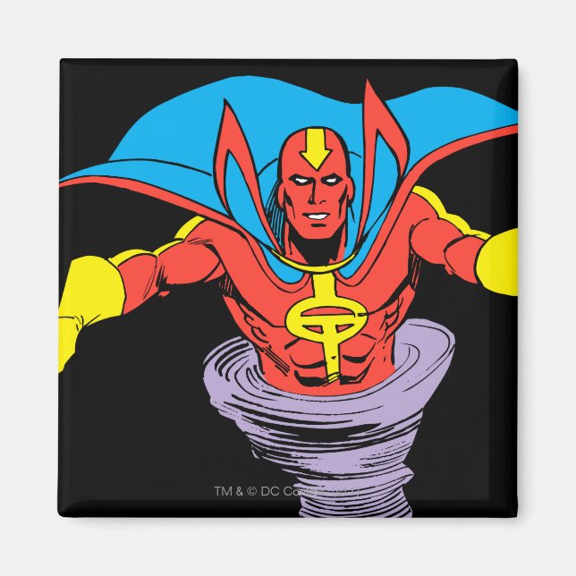 Red Tornado Twister Magnet (Framsidan)