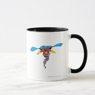 Red Tornado Twister Mugg