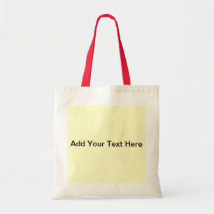 Red Tote Bag Tygkasse