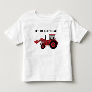Red Tractor Det är min Personlig på födelsedagen T Shirt