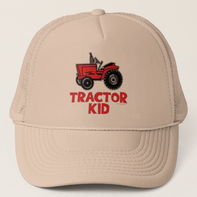 Red Tractor Kid Keps (Framsida)