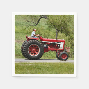 Red Tractor Pappersservett