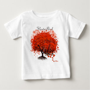 Red Träd Bröllop T-Shirts