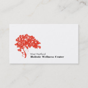 Red Träd Holistic and Alternative Health Visitkort