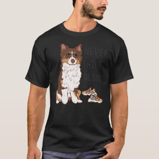 Red tri Australian shepherd - HIKE ENSAM Cla ALDRI T Shirt