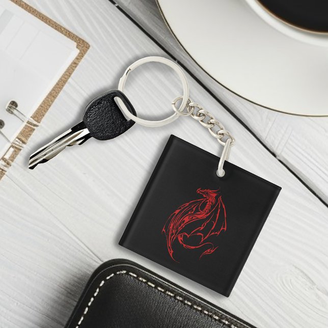 Red Tribal Dragon Black (Skapare uppladdad)