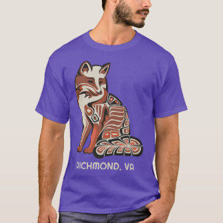 Red Tribal Fo Richmond Native American Artwork Sty T Shirt