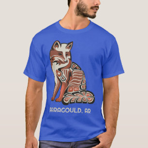 Red Tribal for Paragould AR Native American Artwor T Shirt