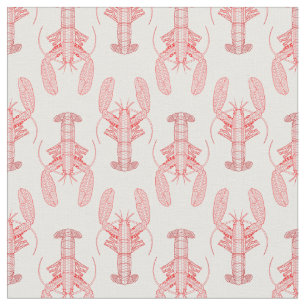 Red Tribal Lobster Nautical Tyg