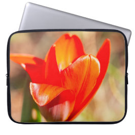 Red Tulip Blommar Laptop Fodral