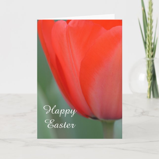 Red Tulip Helgkort (Framsida)