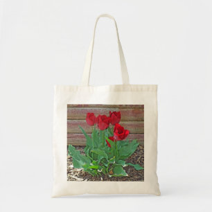 Red Tulips Art Tygkasse