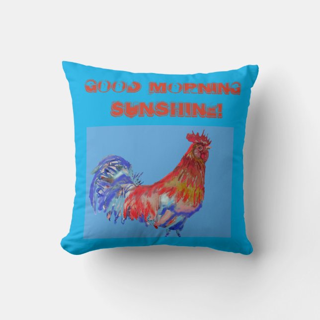 Red Tupp Bra Morgon Sunshine Cushion Kudde (Framsida)