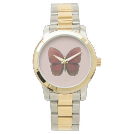Red Tupp Butterfly Armbandsur