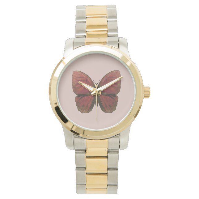 Red Tupp Butterfly Armbandsur (Framsida)