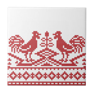 Red Tupp kor-stygn Kakelplatta