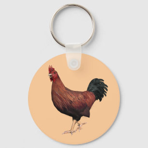 Red Tupp Nyckelring