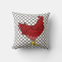 Red Tupp Pillow