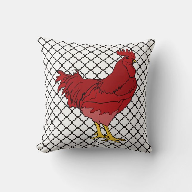 Red Tupp Pillow Kudde (Framsida)
