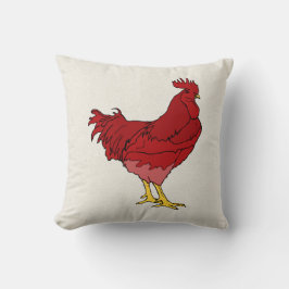 Red Tupp Pillow Kudde