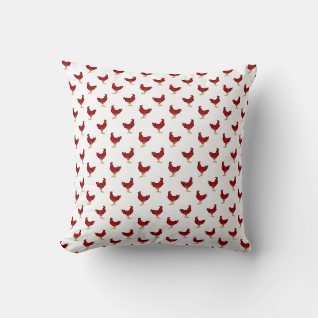 Red Tupp Pillow Kudde (Framsida)