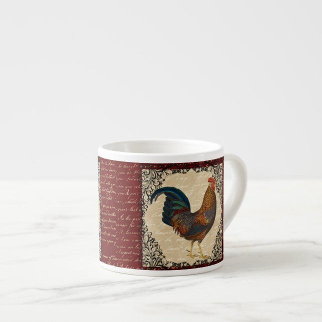 Red Tupp Vintage Espressomugg (Framsida höger)