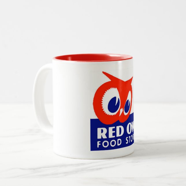 Red Uggla Food Stores Mugg (Framsida vänster)