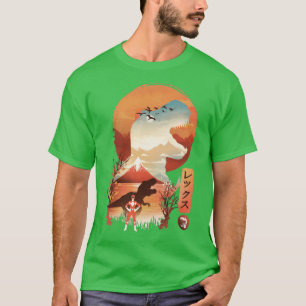 Red Ukiyo e T Shirt
