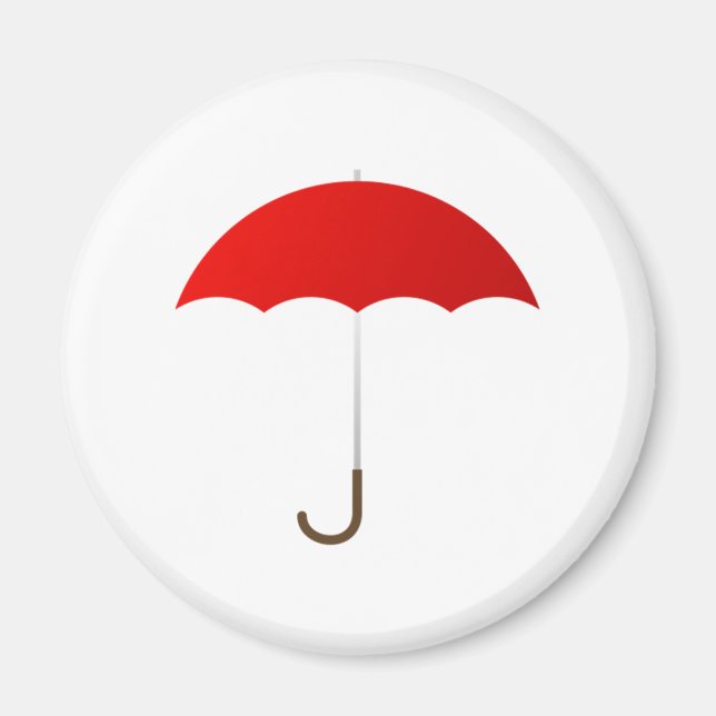 Red Umbrella Magnet (Framsidan)